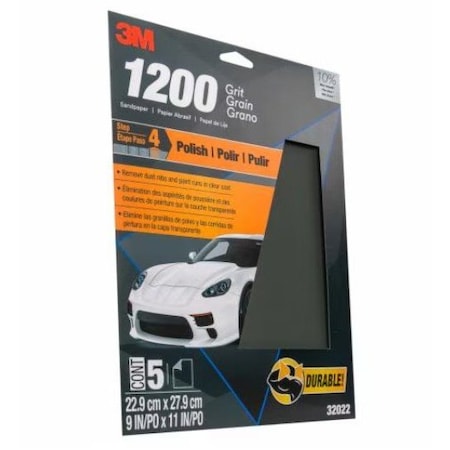 3M 9X11 1200G W/D JOB 5/PK 3M32022