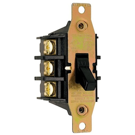 Pass & Seymour Manual Motor Switch, 40 A, 3 P, 3 Phase, Toggle 7843MD