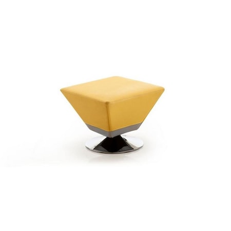 Ceets Diamond Ottoman, Yellow OT002-YL