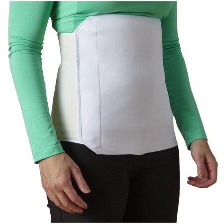 Medline Standard Abdominal Binder, Universal Size, 12in H to Fit 30in-45in Rib Measurement MDS169026