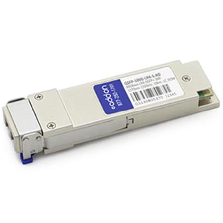 Add-On Cisco QSFP-100G-LR4-S Compatible TAA Compliant 100GBase-LR4 QSFP28 Transceiver QSFP-100G-LR4-S-AO