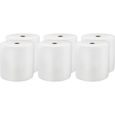Solaris Paper Hard Wound White Roll Towel, 8 X 800 46896