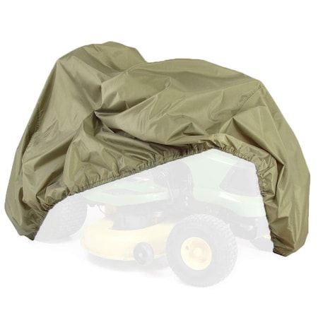 Pyle Pyle Universal Lawn Tractor Mower Cover, Waterproof Canvas, All-Weather Protection, Elastic Hem PCVLTR11