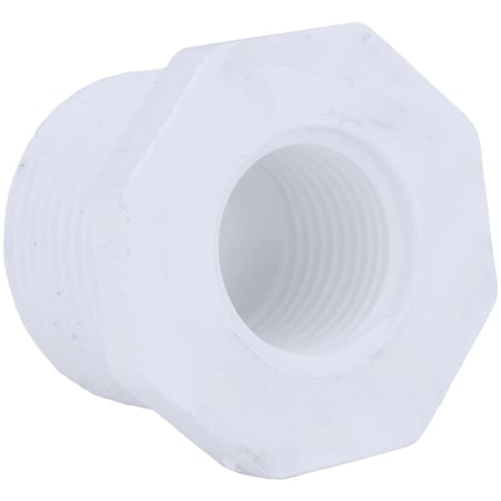Charlotte Pipe And Foundry 1'' MPT x 1/2'' FPT Schedule 40 PVC Bushing PVC 02112 1800HA