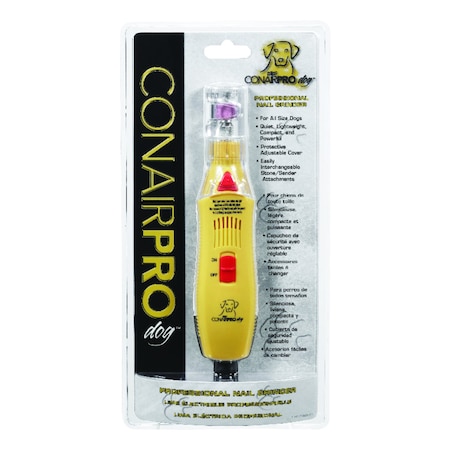 Conair ConairPRO Multicolored Dog Nail Grinder 1 pk WA5971 85 19