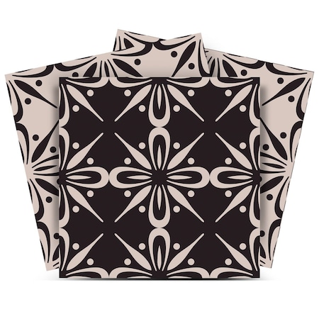 Homeroots 7" X 7" The Clover Peel And Stick Removable Tiles 390751