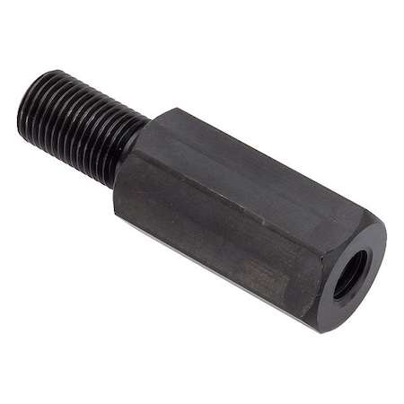 Zoro Select Male-Female Hex Adapter ZTA12FX38CSTL-B