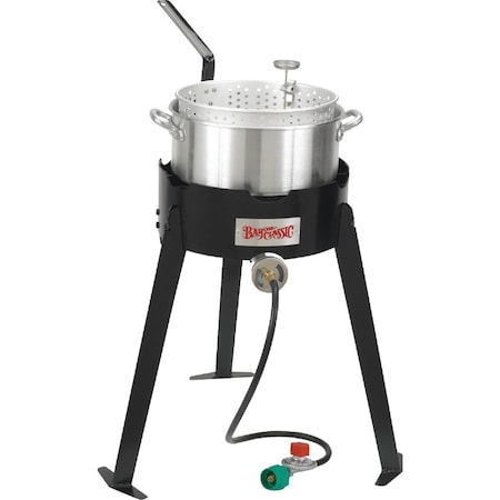 Bayou Classic 10 Qt. Aluminum Fish Outdoor Fryer 2212