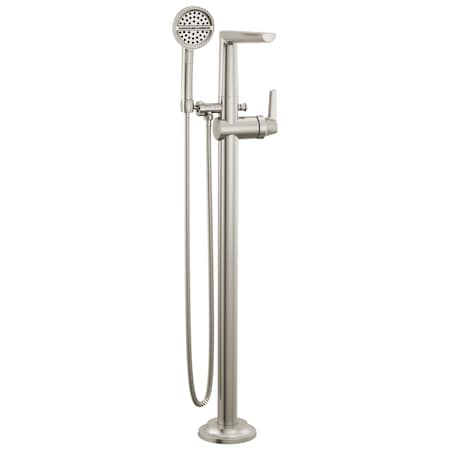 Delta Free Standing Tub Filler, Stainless T4771-SS-PR-FL