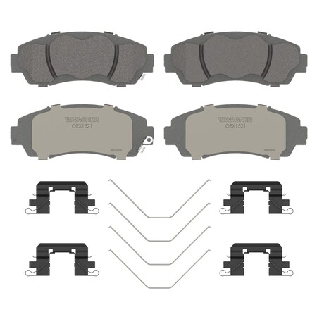 Wagner Brake OEX Front Disc Brake Pad Set Premium Ceramic,  OEX1521