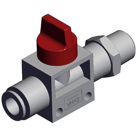 Smc Finger valve, VHK, 41 mm, 65 3/16 mm VHK2A-02S-08FR