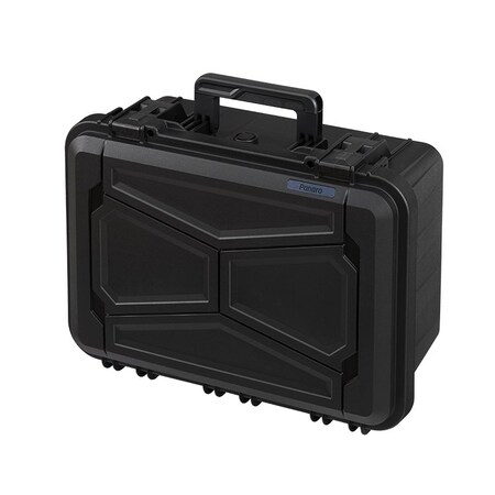 Panaro 16.3x11x7.5 in black 100% recycled plastic, IP65 certified ruggedized empty case EKO60D