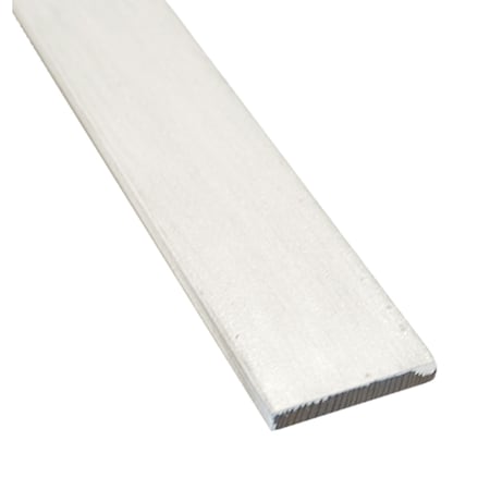 Timberchic Wood, Silver, 48 in L, 1.25 in W, Stained 429