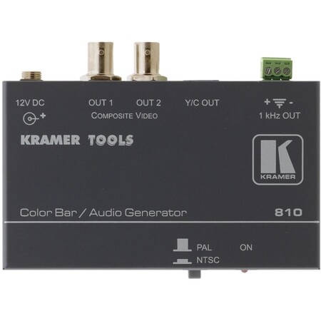 Kramer VIDEO/S-VIDEO COLOR BAR AUDIO 810
