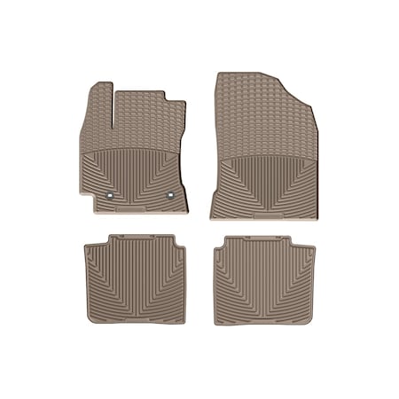 Weathertech Tan, Front and Rear All Weather Floor Mats WTCT320256