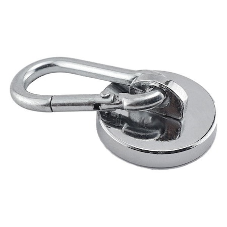 Zoro Select Rare Earth Magnet, Steel 7587