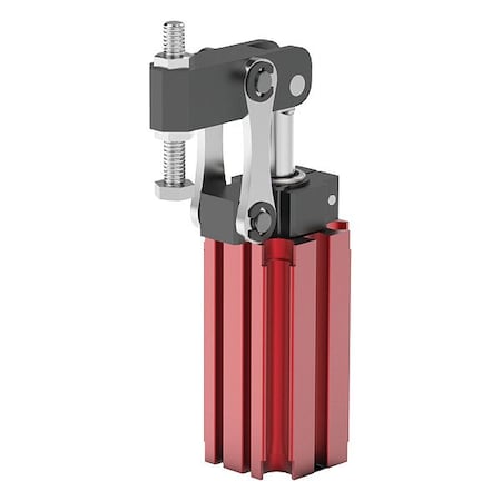 De-Sta-Co Pneumatic Lever Clamp, 1.61" L Arm, Steel 8822