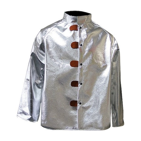 Mechanix Wear Aluminized Jacket, 4XL, 19 oz Snap Closure 600-ACK-4XL
