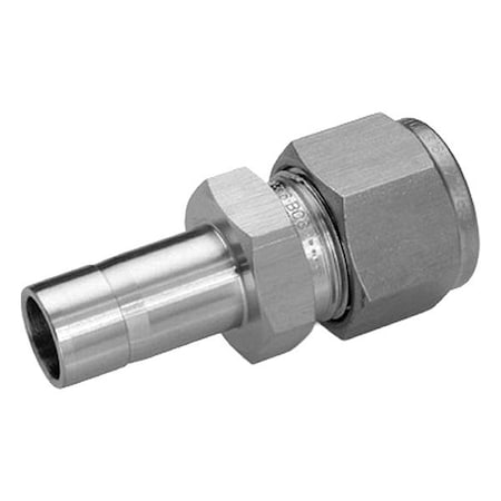 Ham-Let Compression Fitting Adapter, 10,150 psi 767LT SS 1/4 X 1/8
