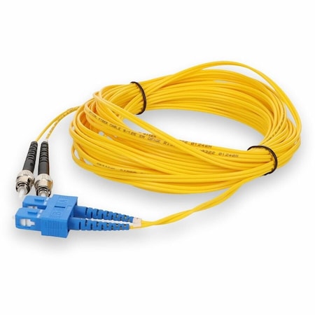 Add-On This Is A 4M Sc (Male) To St (Male) Yellow Duplex Riser-Rated Fiber ADD-ST-SC-4M9SMF