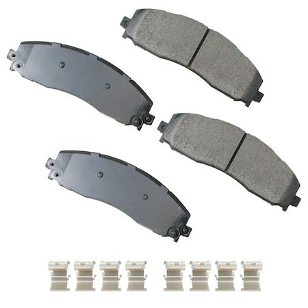 Akebono 13-17 Ford F250-350:Rear Proact Disk Pad, Act1691 ACT1691