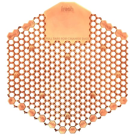 Fresh Products Wave 3D Urinal Screen Orange Mango Scent, 10PK 3WDS-F-04-BX