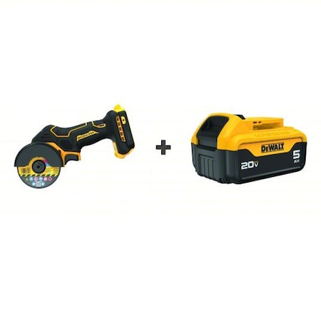 Dewalt DEWALT 20V Cut-Off Tool, + 5AH Battery DCS438B/DCB205