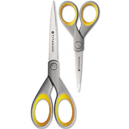 Acme United  Titanium Bonded Scissors  5in & 7in  L/R  One Each per Pack AC31995