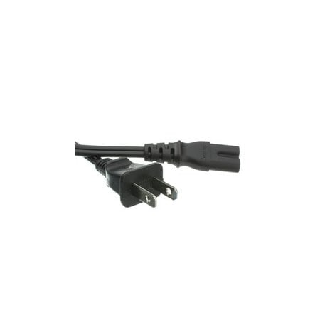 Cable Wholesale Notebook/Laptop Power Cord, NEMA 1-15P to C7, Non-Polarized, 3 ft 10W1-13203