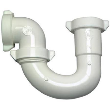 Highkey Master Plumber White Plastic Repair Trap LR605186