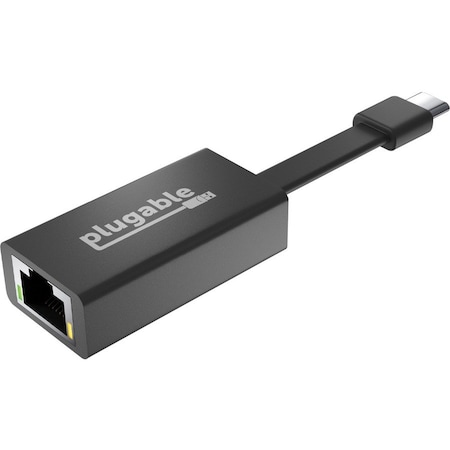 Plugable Technologies USB C TO ETHERNET ADAPTER, DRIVERLESS FAST & RELIABLE GIGABIT SPEED, THUNDERBOLT USBC-TE1000