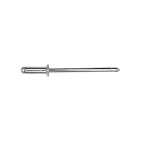 Auveco Pan-L-Rivets Countersunk 7/32in Diameter 1/8in Grip 3/16in-1/4in, 100PK 8928