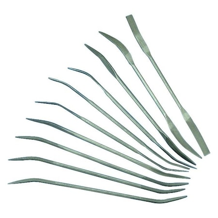 Multicomp Pro File Set, Riffler, Double Ended, 10 Piece PFL6003