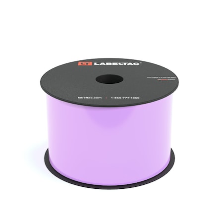 Labeltac LabelTac 4 and Pro Model Label Supply 3in x 150ft, Lilac LT329