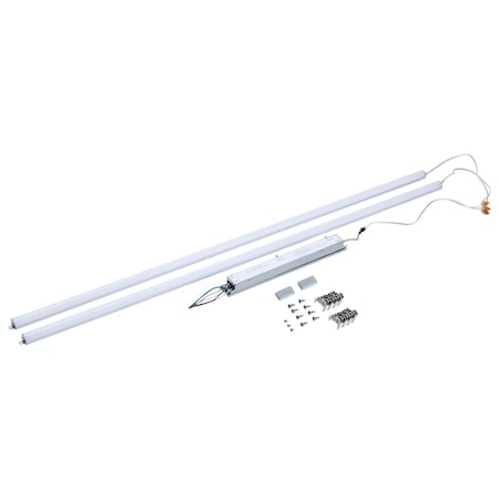 Nuvo 50/45/40/35/30 Watt LED Light Bar Retrofit Kit 3K/35K/4K/5K/65K CCT Selectable 2-Bars 4 Feet 120-277 65/1334