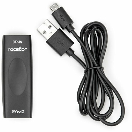 Rocstor TRUEREACH 8K/4K DISPLAYPORT 1.4 EXTENDER REPEATER - MAX 65FT (20M) - MAX RESOLUT Y10A328-B1