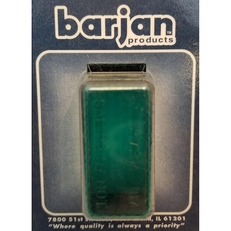 Barjan Lens Green Mini Rectangular Carded 049BP10715G
