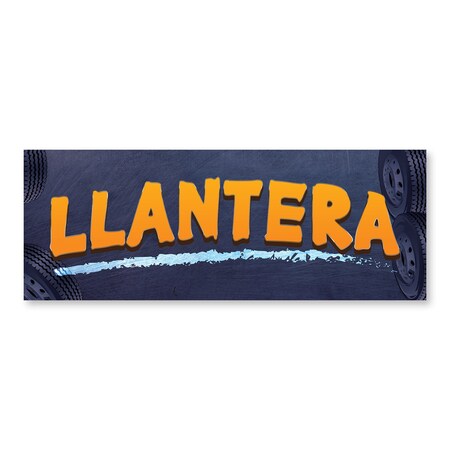 Signmission Llantera, 18 Inch, Decal D-48-30401