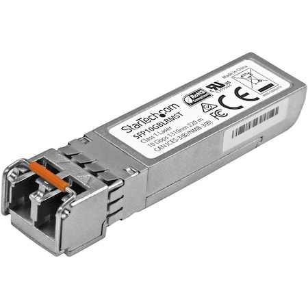 Startech.Com MSA UNCODED SFP+ - 10GBASE-LRM 10GBPS - 10GBE MODULE - 10GE GIGABIT ETHERNET SFP SFP10GBLRMST