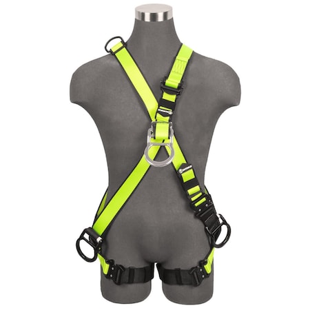 Safewaze Wind and Tower Crossover Harness Alu 3D, QC Torso, FD, TB Legs Universal FS9000-COS