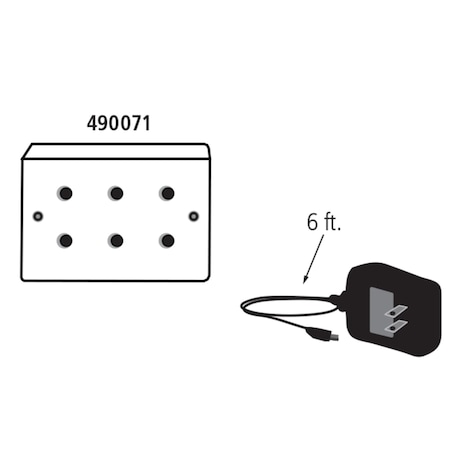 Rubbermaid Commercial ONESHOT A/C ADAPTER 490071