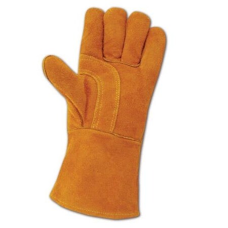 Magid WeldPro T2701S Shoulder Split Cow Leather Welding Gloves, Size LHO T2701SLHO