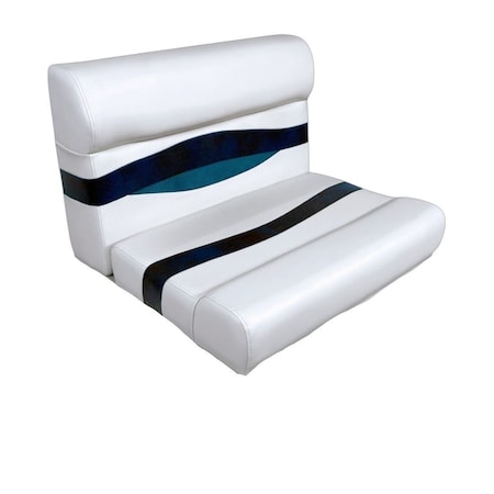 Horizon Mfg Elite Series 28 Cushion Set Only White/Navy/Blue 3200-AADK