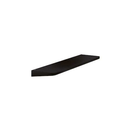 Axor Universal Circular Shelf, 16" in Matte Black 42844670