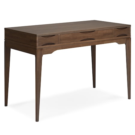 Homeroots 48" Brown Wood Computer Desk 640684