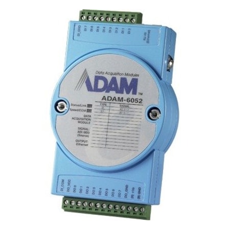 Advantech 16-Ch Source Type Di/O Module ADAM-6052-D