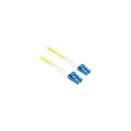 Unc Group Fiber Optic Patch Cable, Lc-Lc, 9 125 Singlemode Duplex, Yellow, 10M FJ9LCLC-10M
