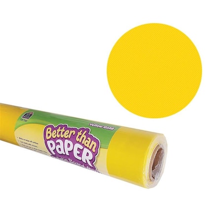 Teacher Created Resources Yellow Gold Better Than Paper Bulletin Board Fabric, 4PK TCR6334