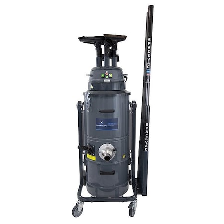 Spacevac Shop Vacuum, 5 gal Tank Sz, 110 to 230V Endeavour 2 Portable