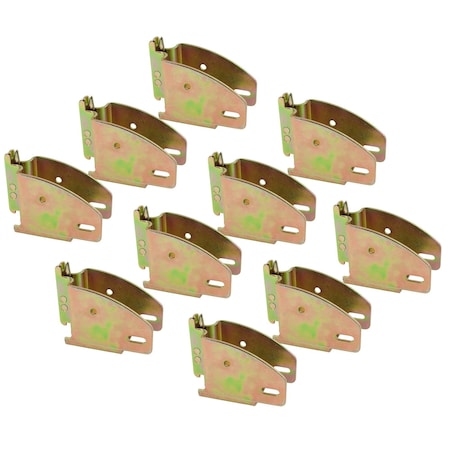 Mytee Products E Track Wood Holders Beam Socket Enclosed Trailer Truck Van Toy Hauler Cargo, 10PK ETKWx10